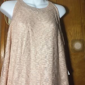 NWT Cold Shoulder Sweater